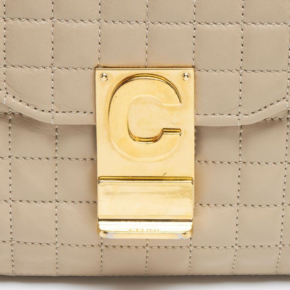 Celine Quilted Leather C Medium Flap Bag - Picture 9 of 15